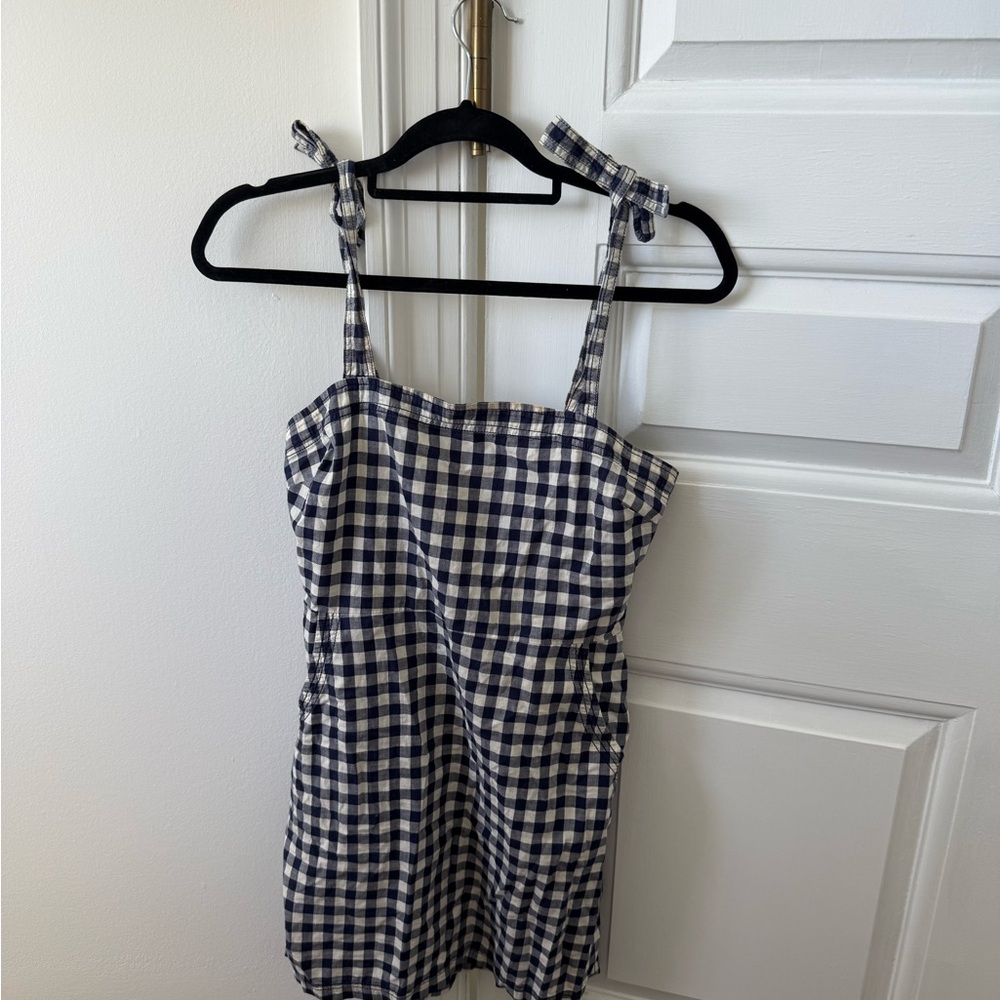 Mini Checked Dress